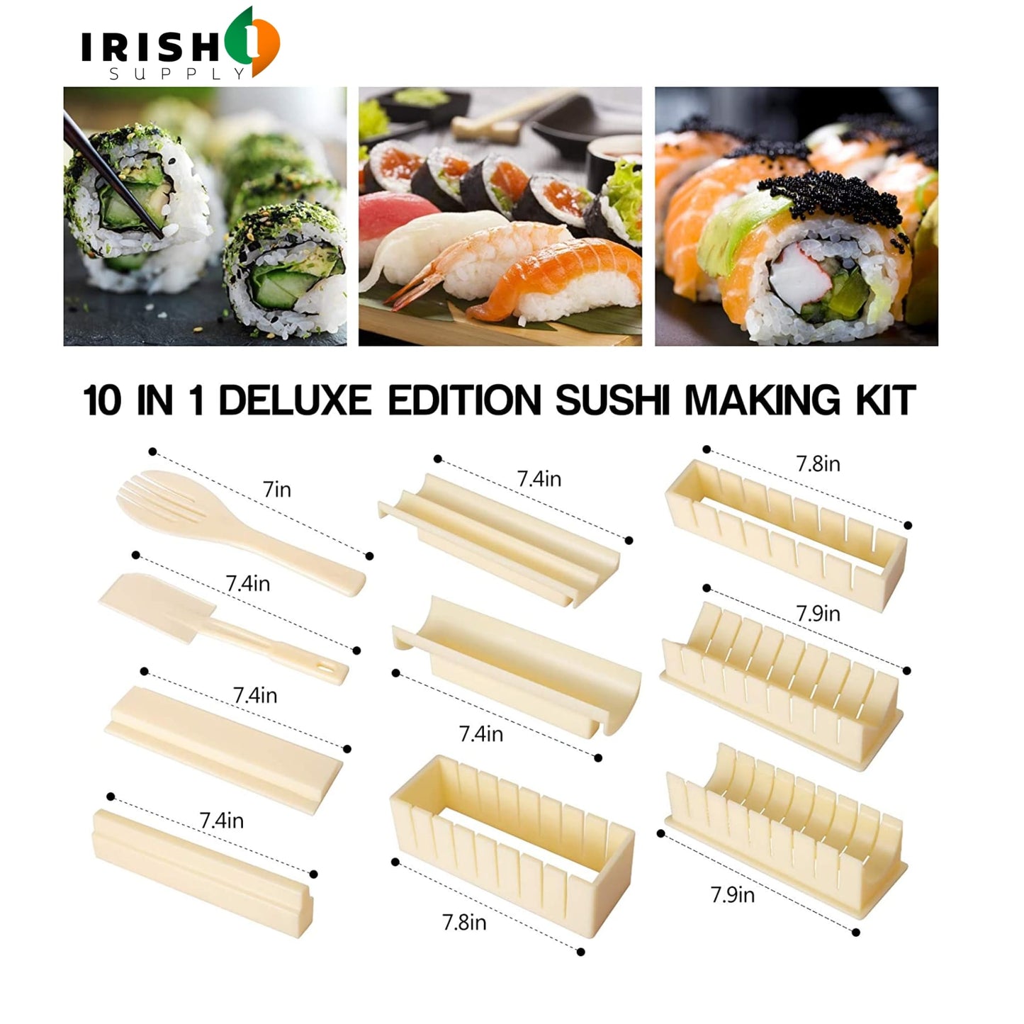 ZENROLL Sushi Mold Kit