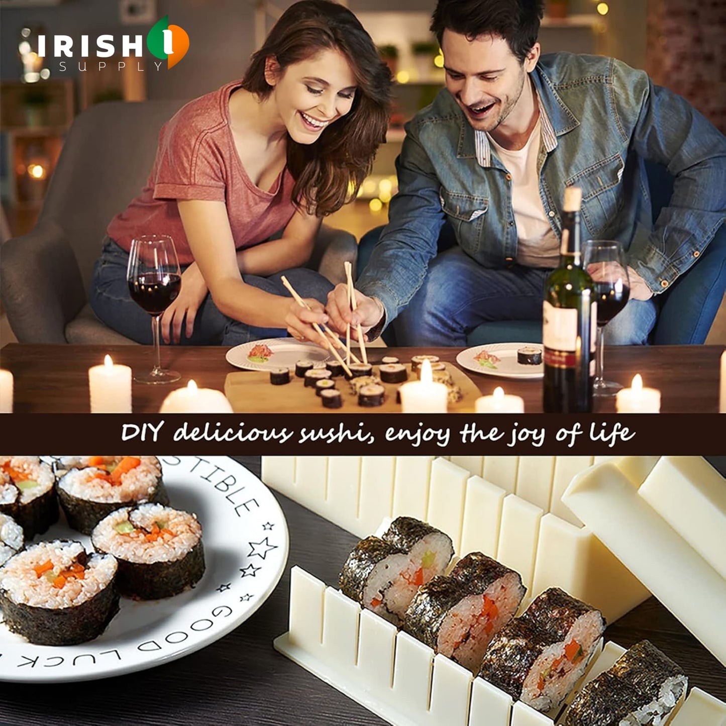 ZENROLL Sushi Mold Kit