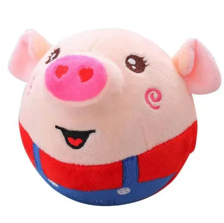 PIGGYTUNES Interactive Singing Plush Toy for Pets