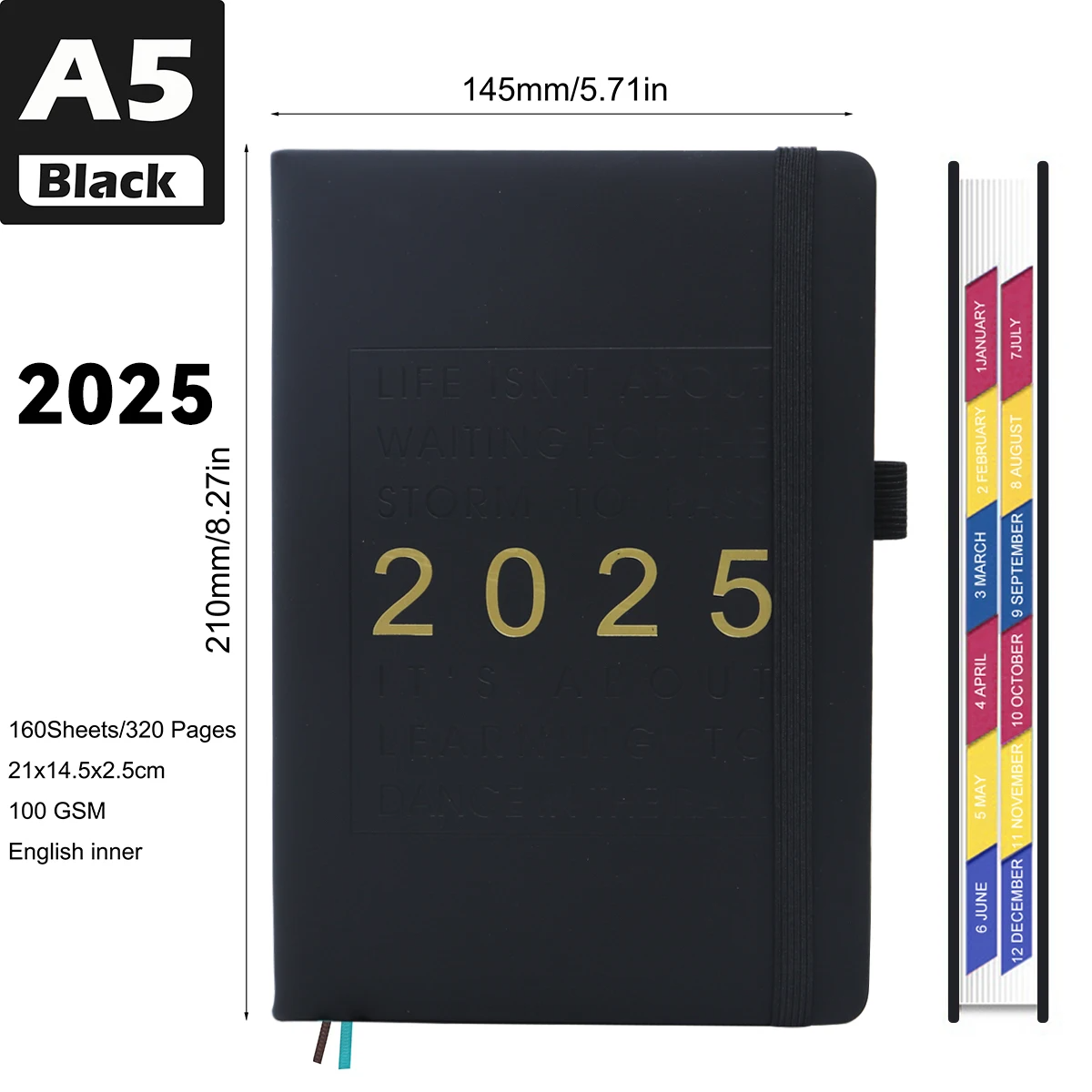ORGANISIA 2025 Notebooks Planner