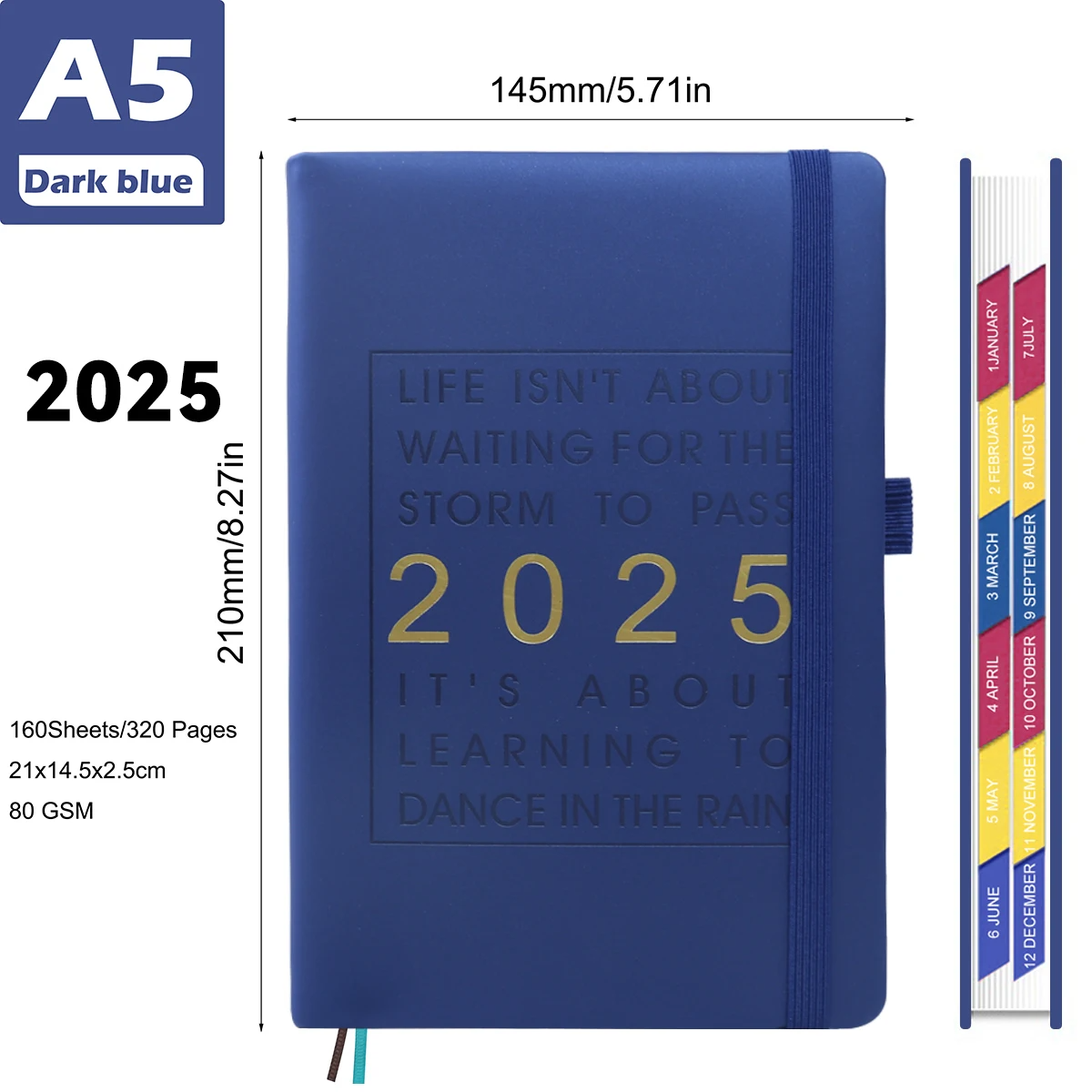ORGANISIA 2025 Notebooks Planner
