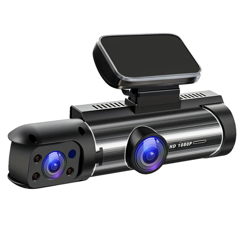 CLARITYPRO Dual 1080P Car Dash Cam - Front & Cabin Video Recorder