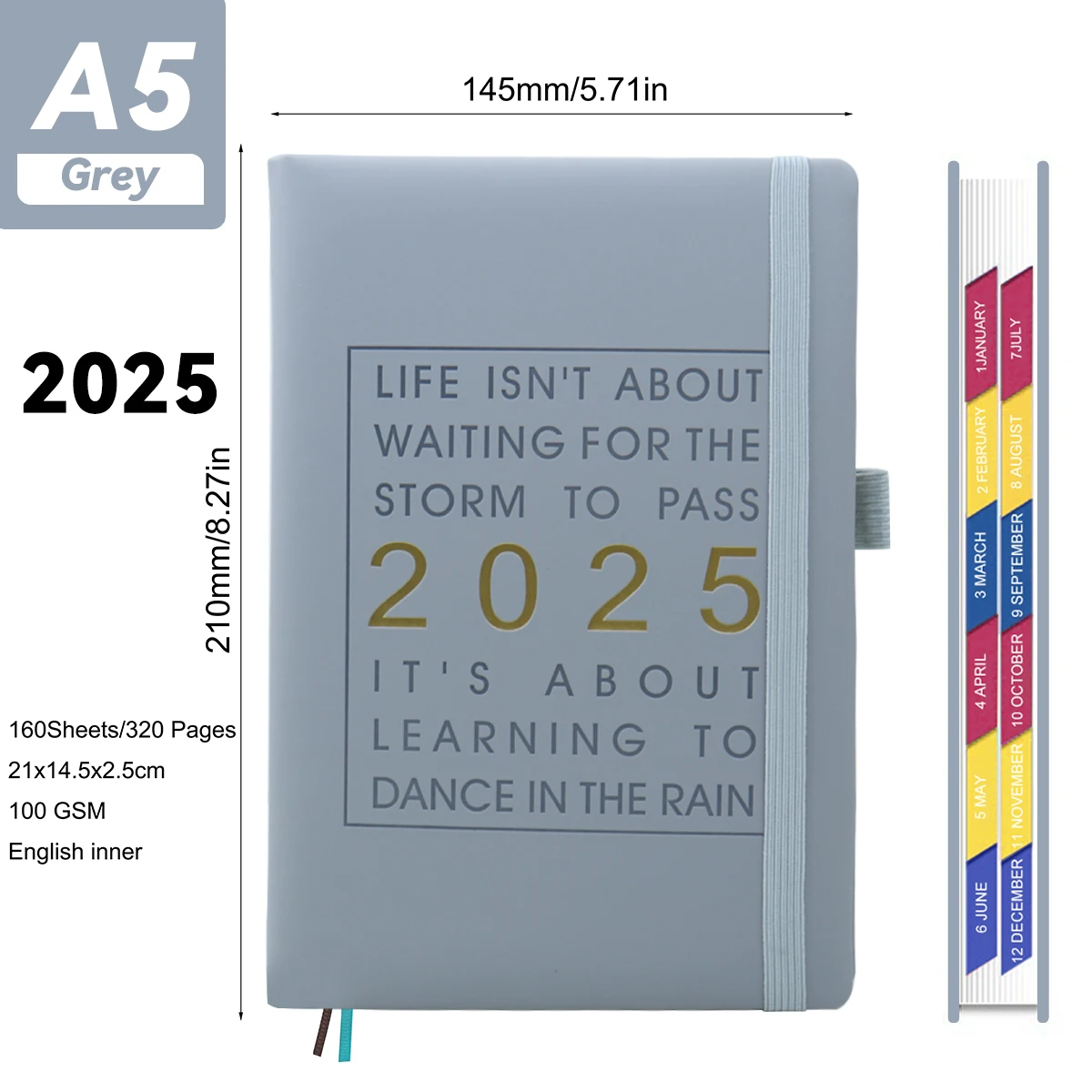 ORGANISIA 2025 Notebooks Planner