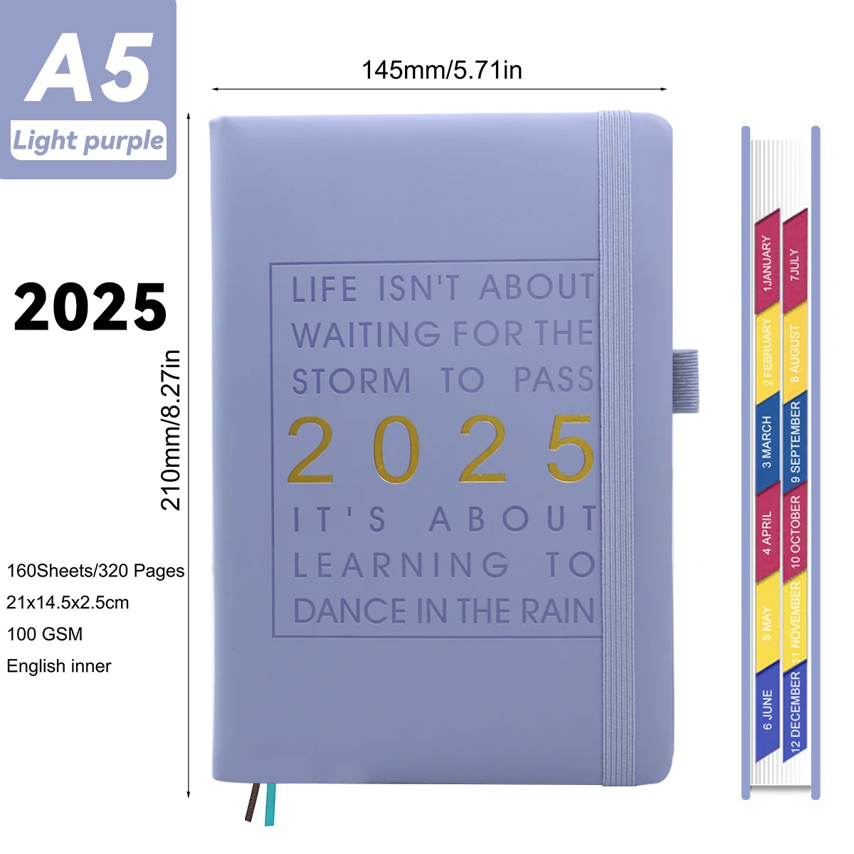 ORGANISIA 2025 Notebooks Planner
