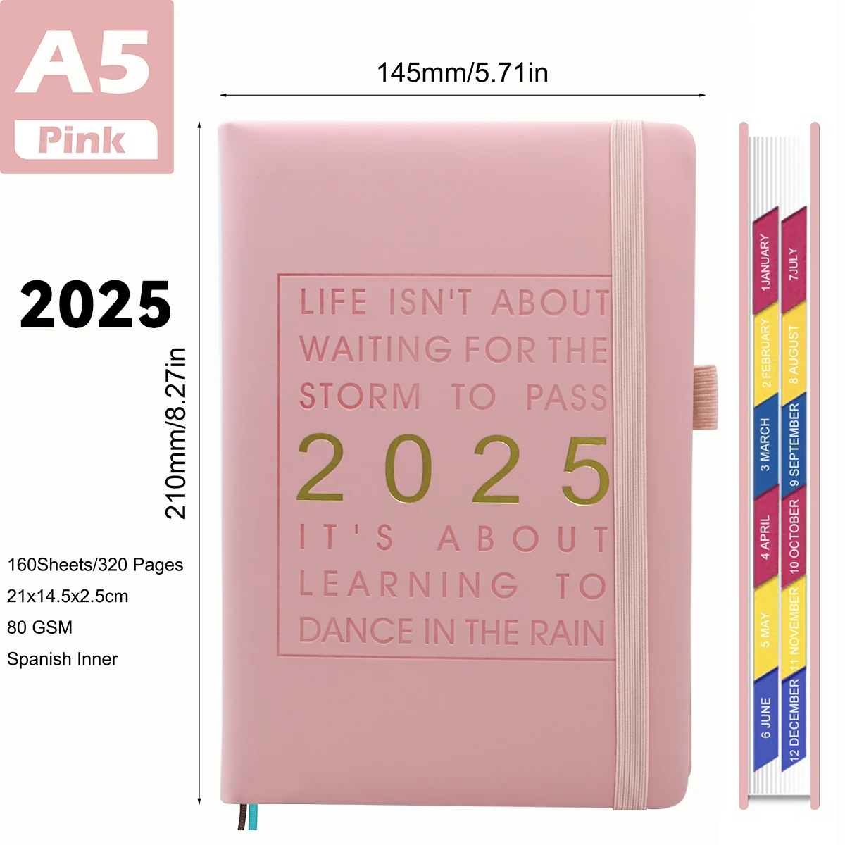 ORGANISIA 2025 Notebooks Planner