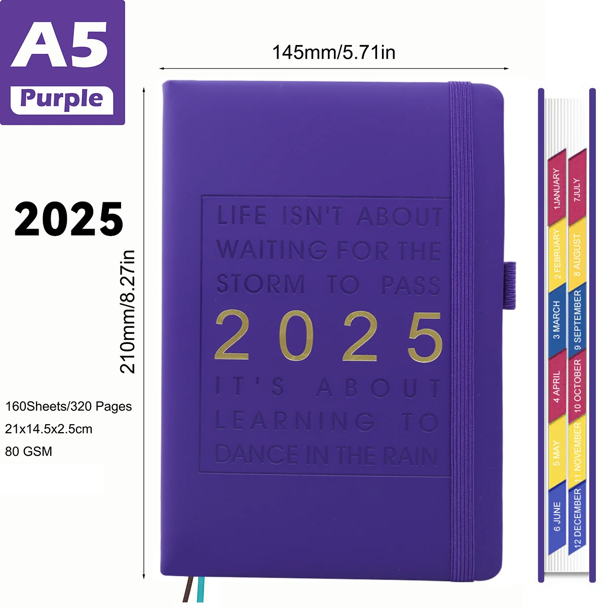 ORGANISIA 2025 Notebooks Planner