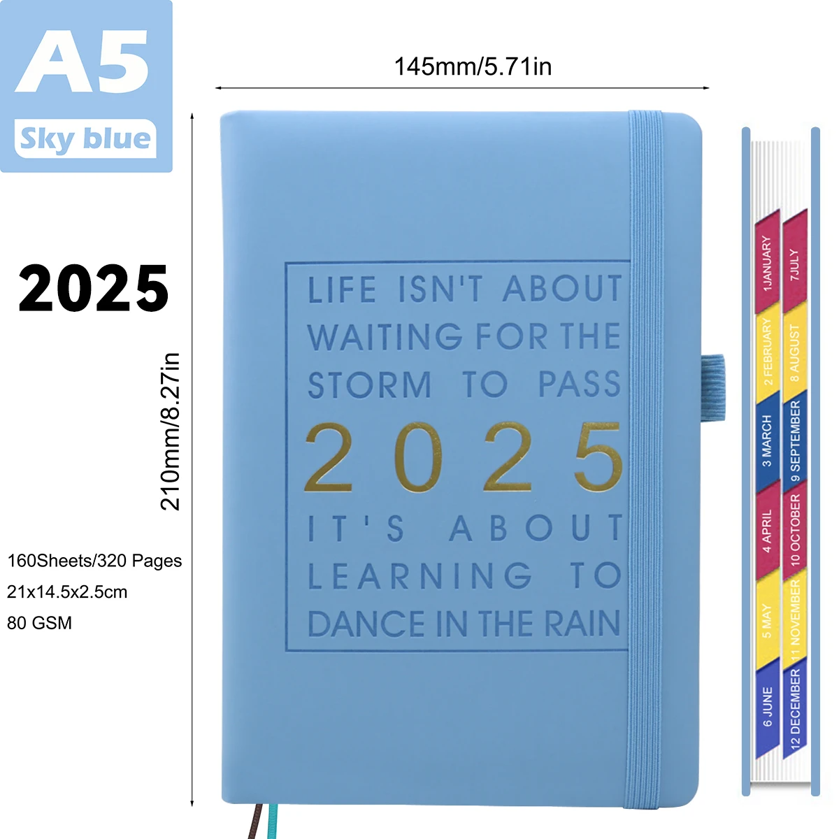 ORGANISIA 2025 Notebooks Planner