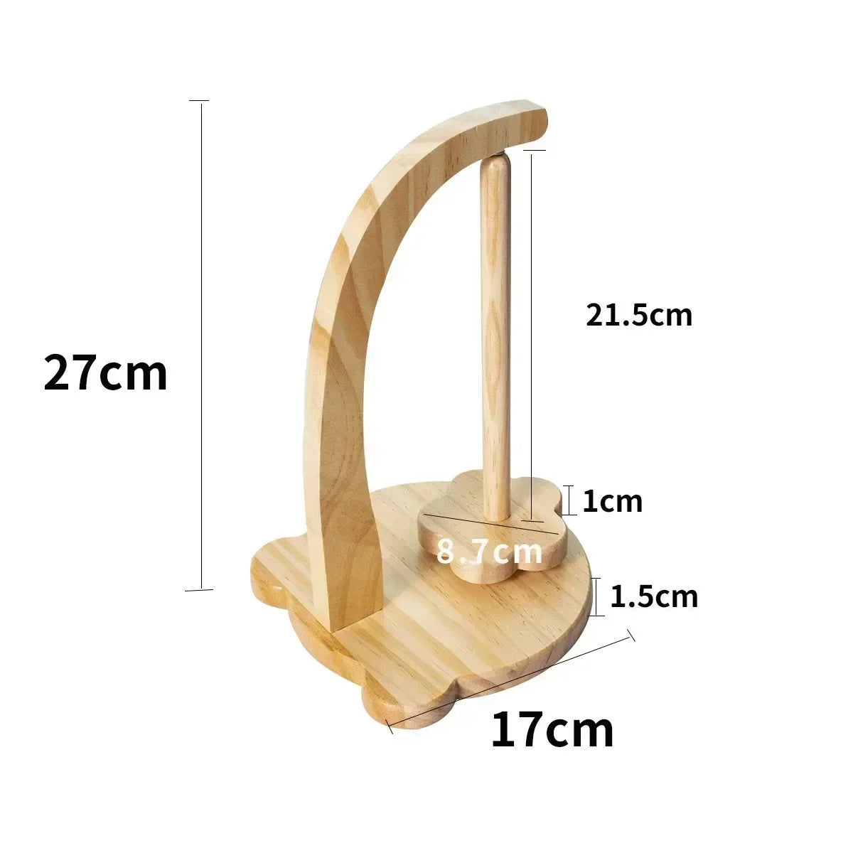 MAGNISPIN 360° Rotation Spinner Wooden Yarn Holder