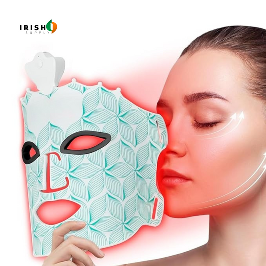 GLOWFORMA 7 LED Light Therapy Skin Rejuvenation Silicone Mask