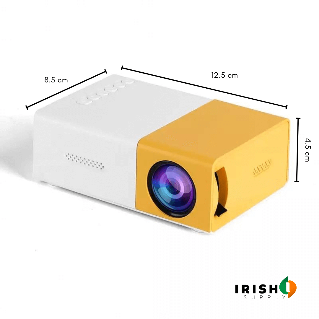 Irish Supply, PRISTINE Mini Projector 1080p