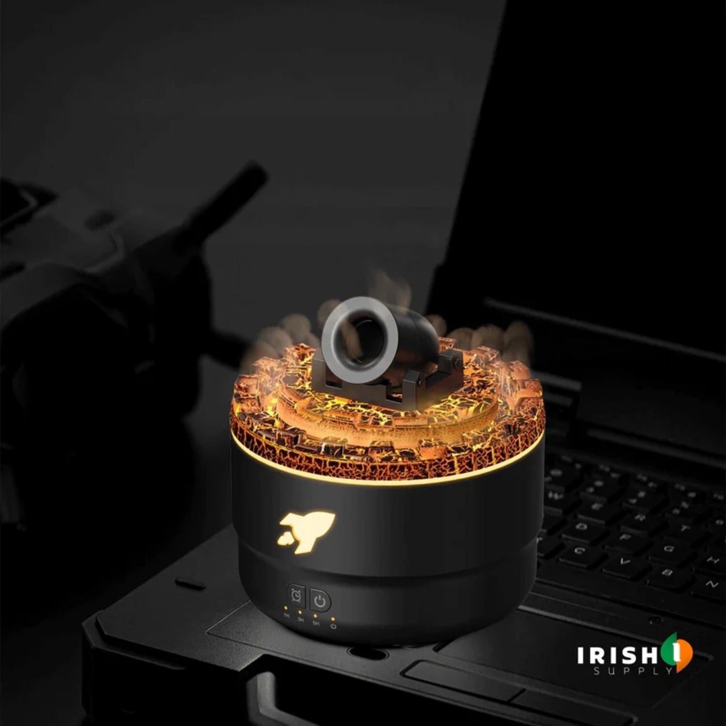 FLAMEAURA Aromatic Fire Illusion Diffuser