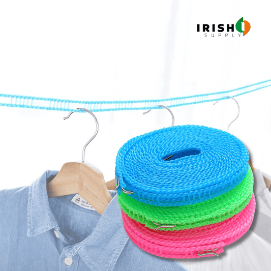 Irish Supply, DRAYA Portable Windproof Clothesline