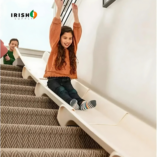 SWIFTSLIDE 4 Pack Indoor Slide Accessories for Kids Mounted on Stairs