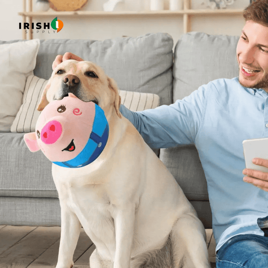 PIGGYTUNES Interactive Singing Plush Toy for Pets