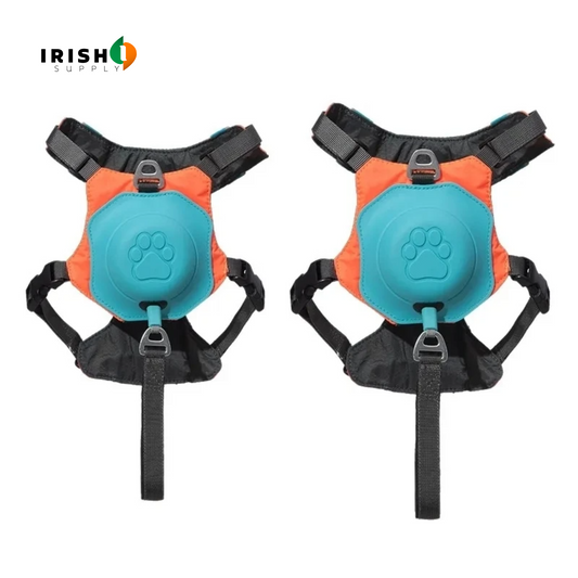 PAWGRIP 2 in 1 No Pull Dog Harness with Retractable Leash