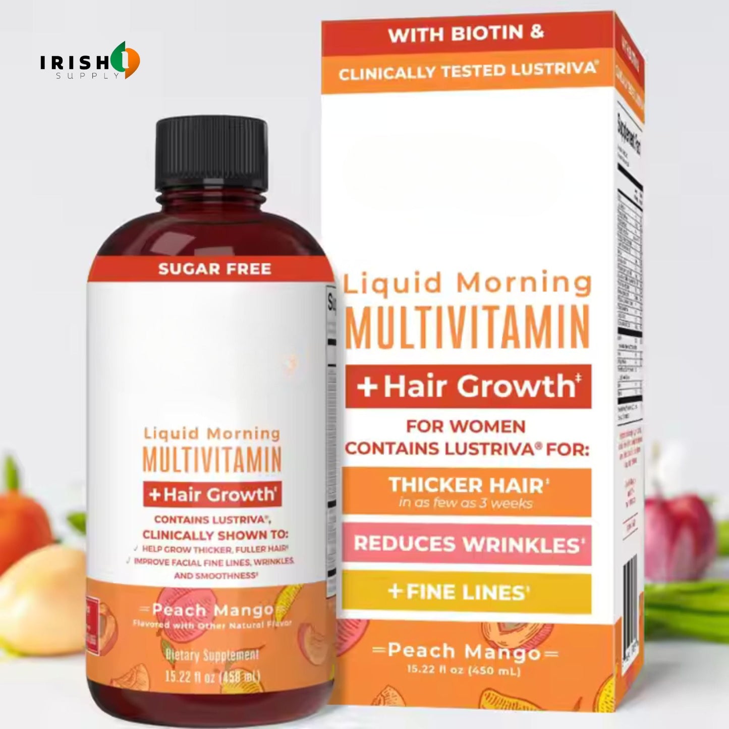 VITAGLOW Organic Hair Vitamin Supplement (450mL)