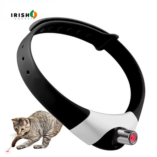 CLAWVER Interactive USB Rechargeable Cat Laser Collar