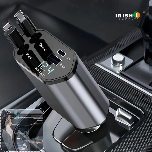 POWERFLEX Premium Retractable Car Charger