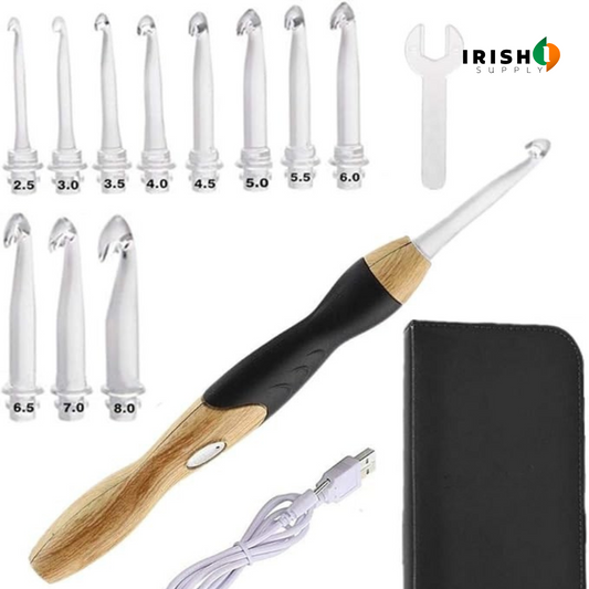 STITCHGLOW Rechargeable Crochet Hook with Light