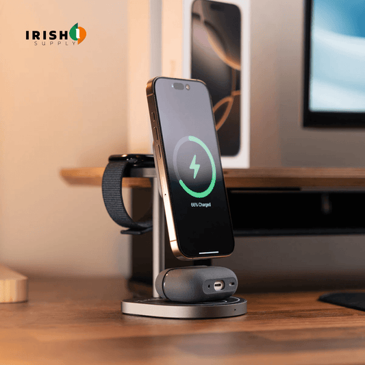 TRICHARGE  3-Point Power Creative 3-in-1 MagSafe Charging Stand