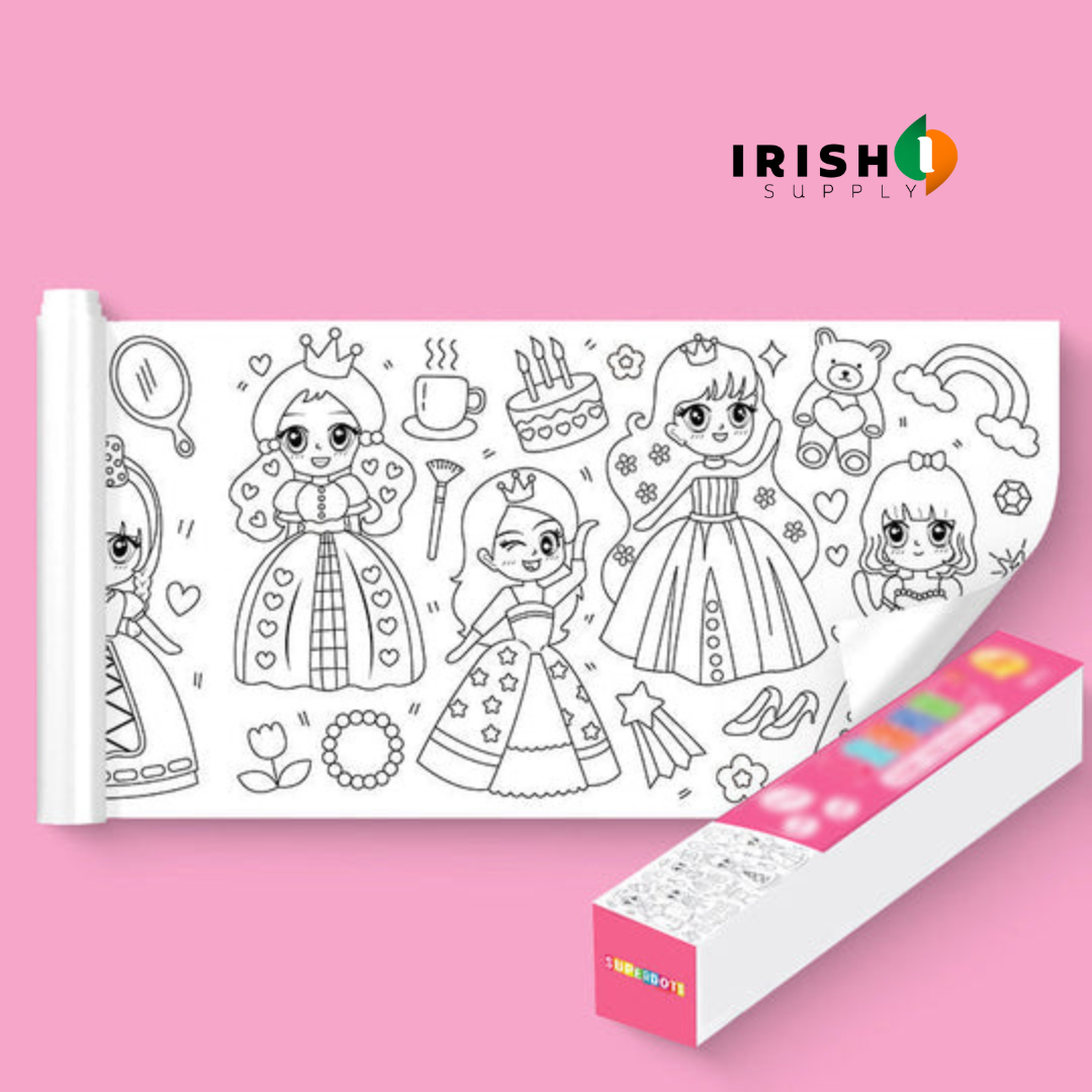 COLORSTRIP™ Children's Drawing Graffiti Scroll (3m)