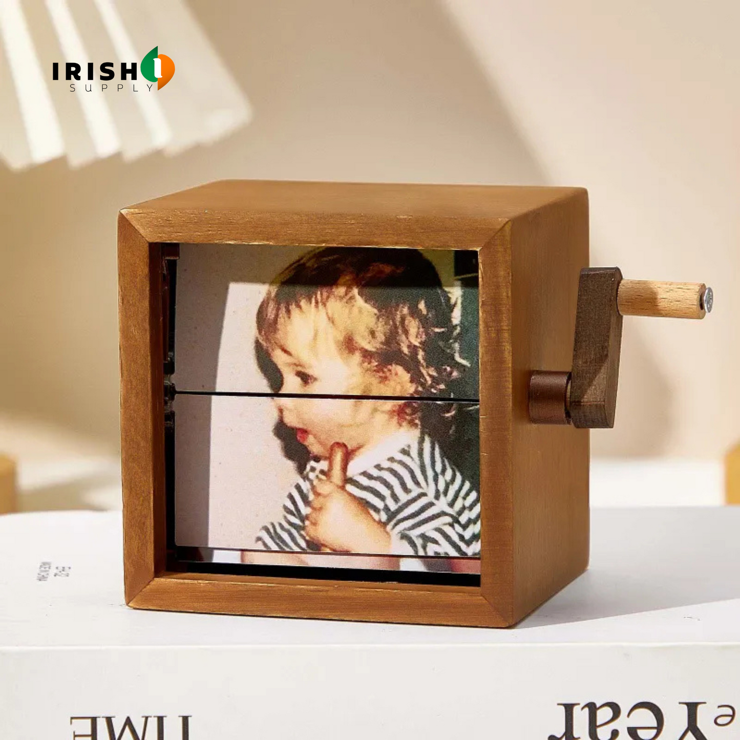 FLIPFRAME Mechanical Hand-cranked Flipbook Photo Album