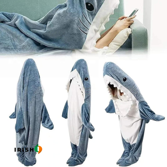 SHARKWRAP Hooded Flannel Shark