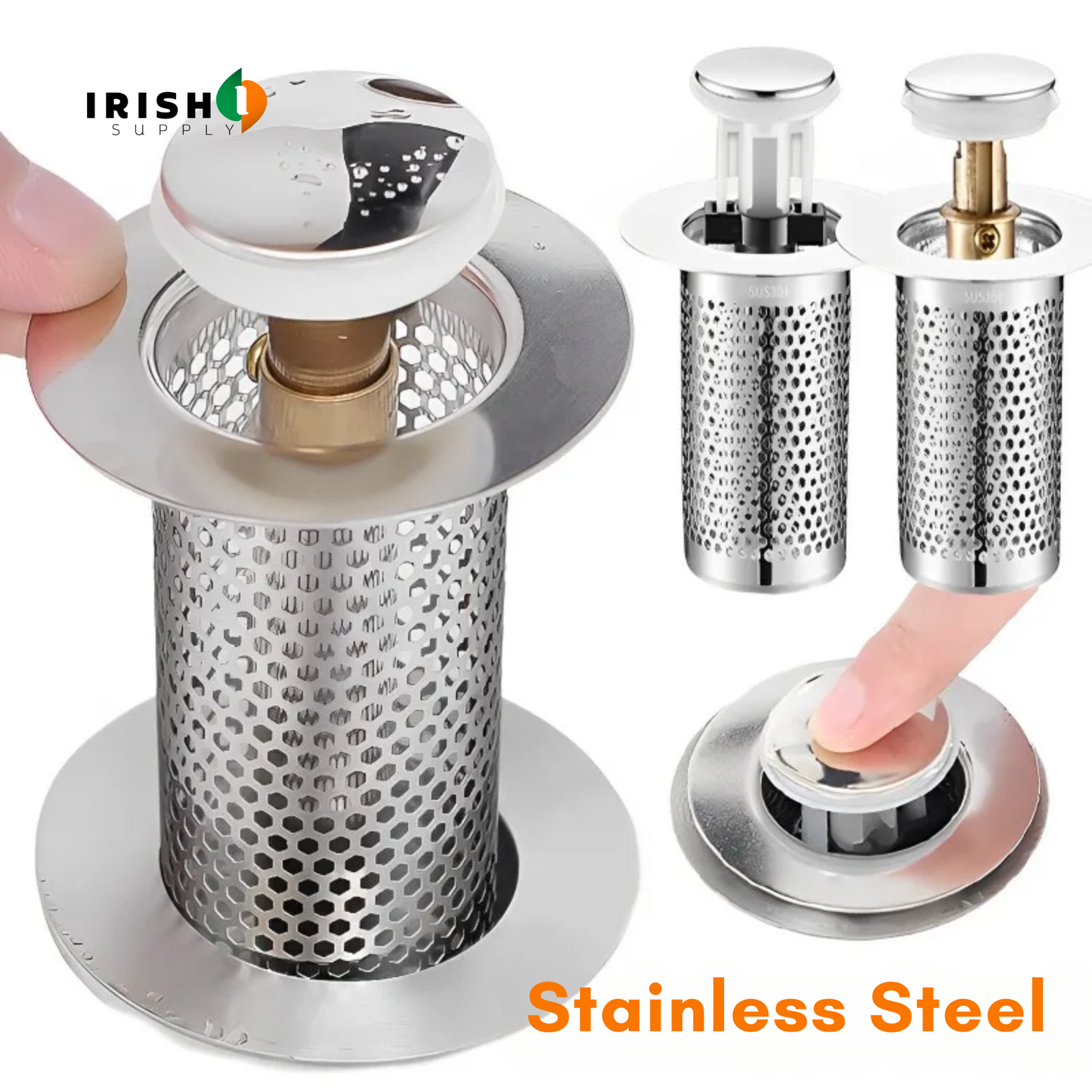 DRAINMASTER Stainless Steel Floor Drain Strainer