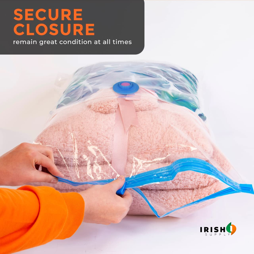 Irish Supply, SPACESQUEEZE Spacesaver Premium Vacuum Storage Bags