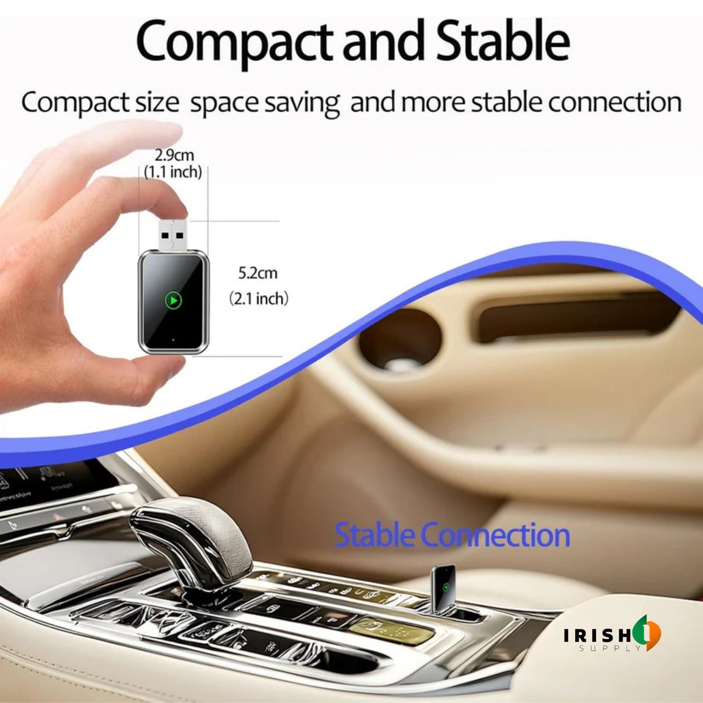 DRIVEX Wireless CarPlay & Android Auto Adapter
