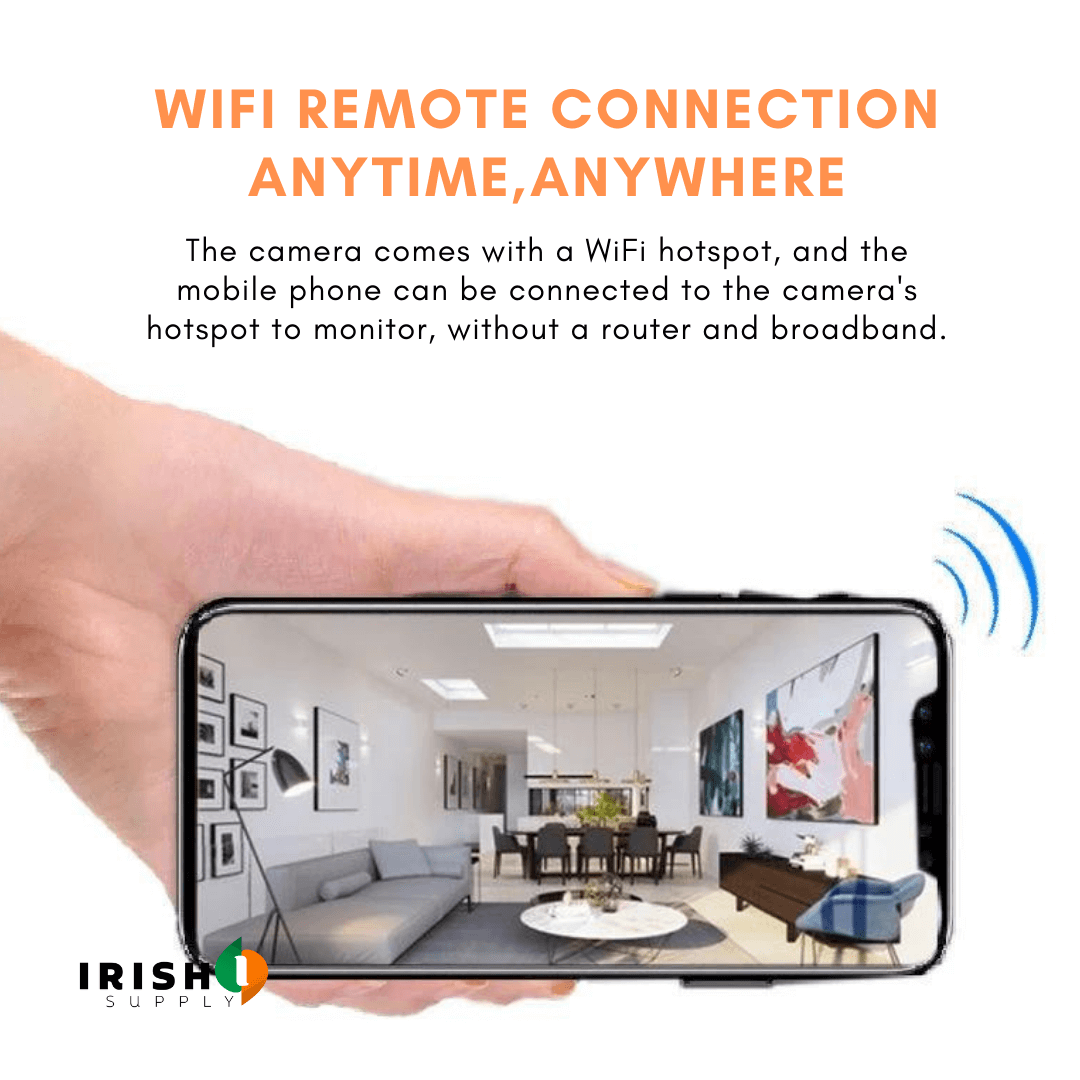 Irish Supply, VIEWA  Miniature Portable Wi-Fi Camera
