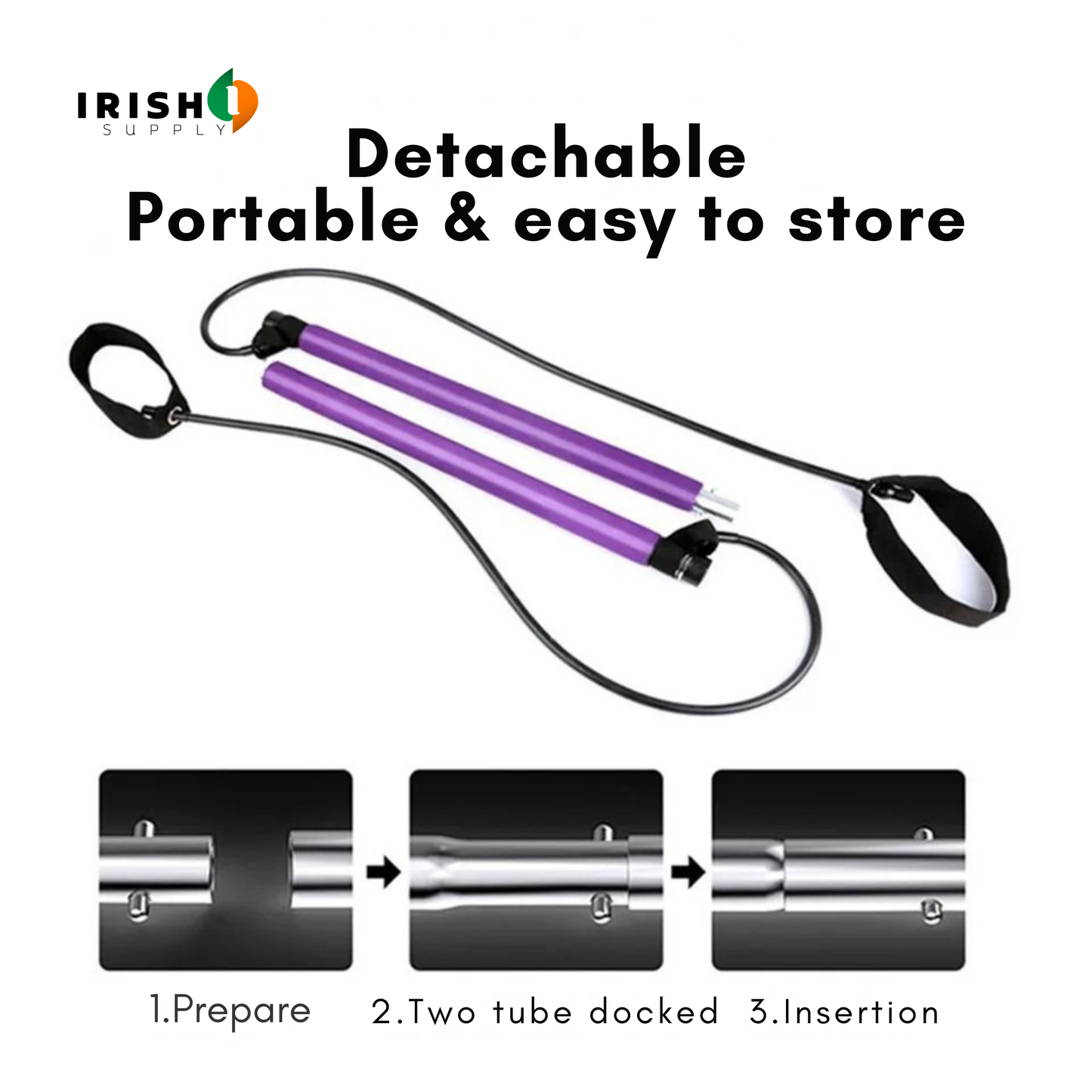 VERSAFIT Fitness Yoga Pilates Bar Stick