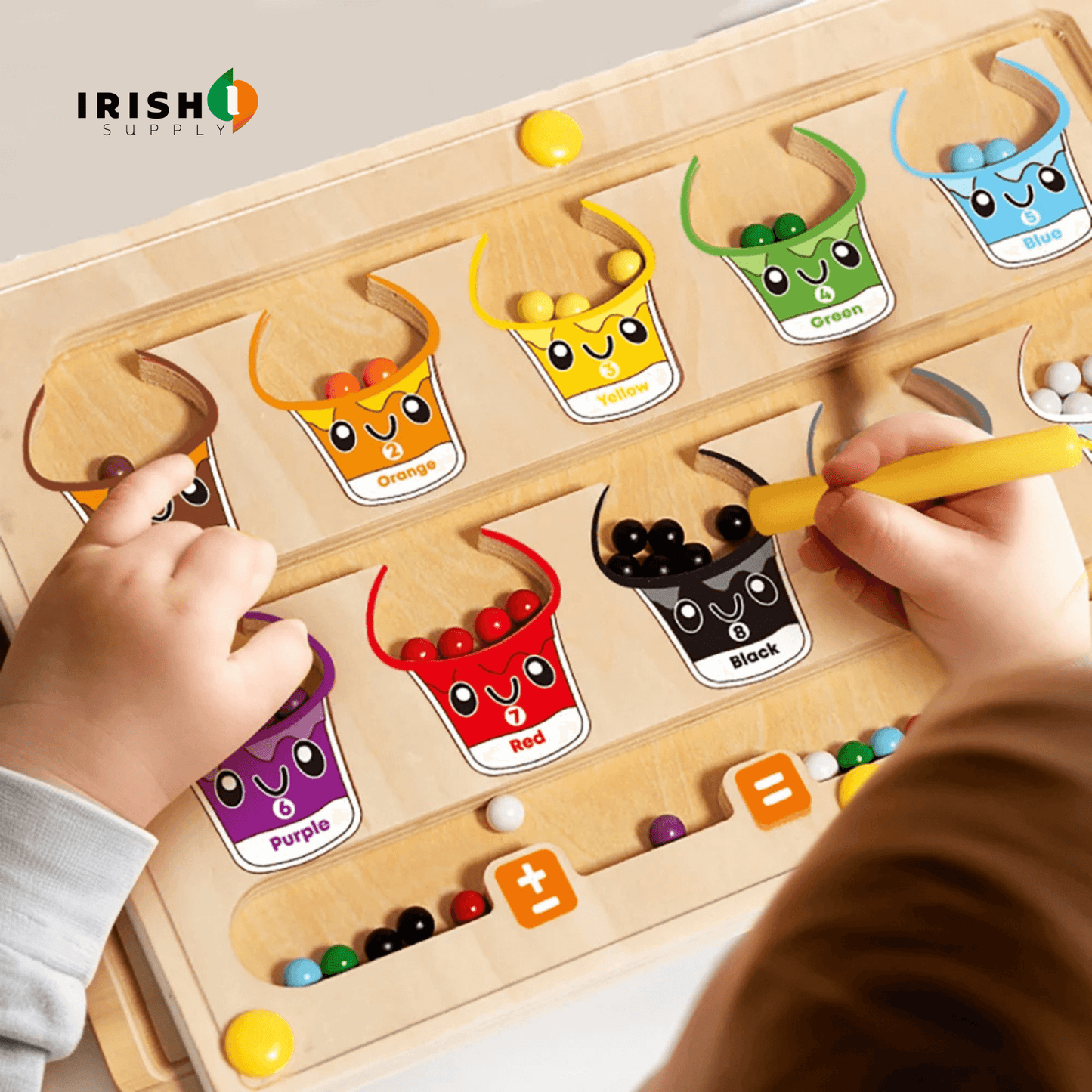COLORO™ 2-in-1 Magnetic Montessori Maze