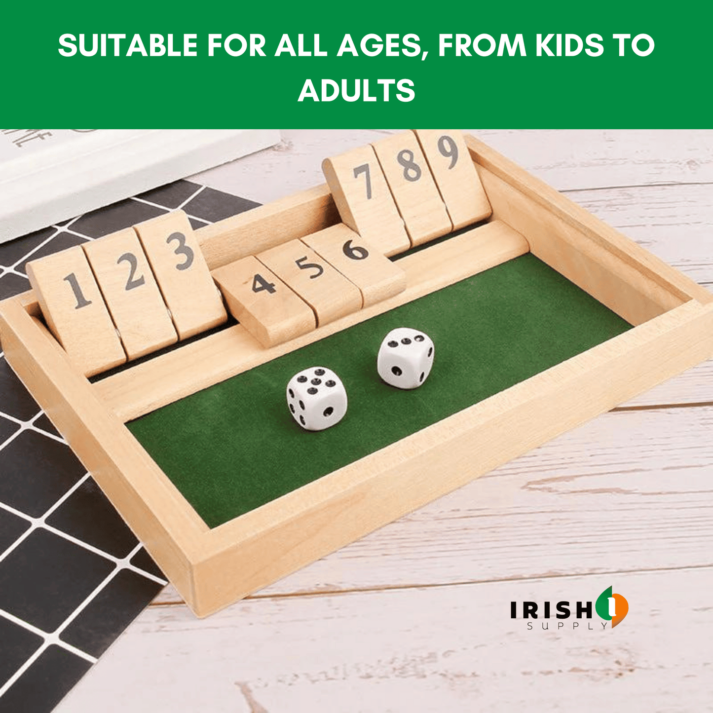 MATHBOX Shut The Box Game