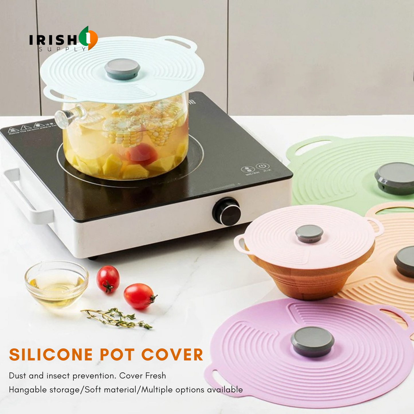 SEALSURE Microwave Splatter Cover Heat Resistant Silicone