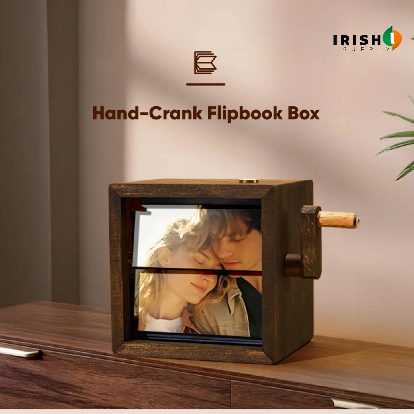 FLIPFRAME Mechanical Hand-cranked Flipbook Photo Album