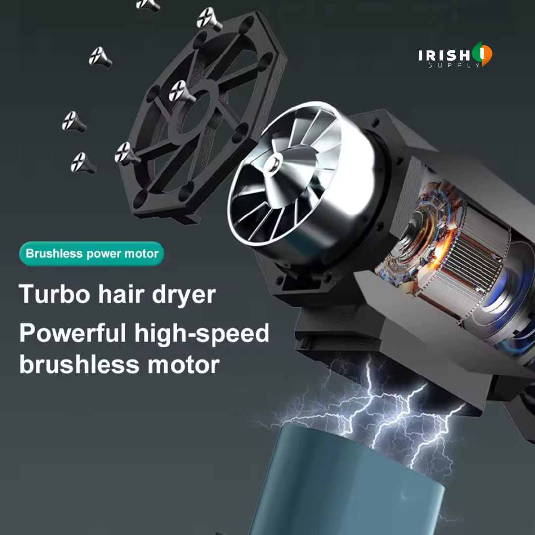 HYPERFLOW 130000 RPM Mini Turbo Jet Fan Electric Air Duster