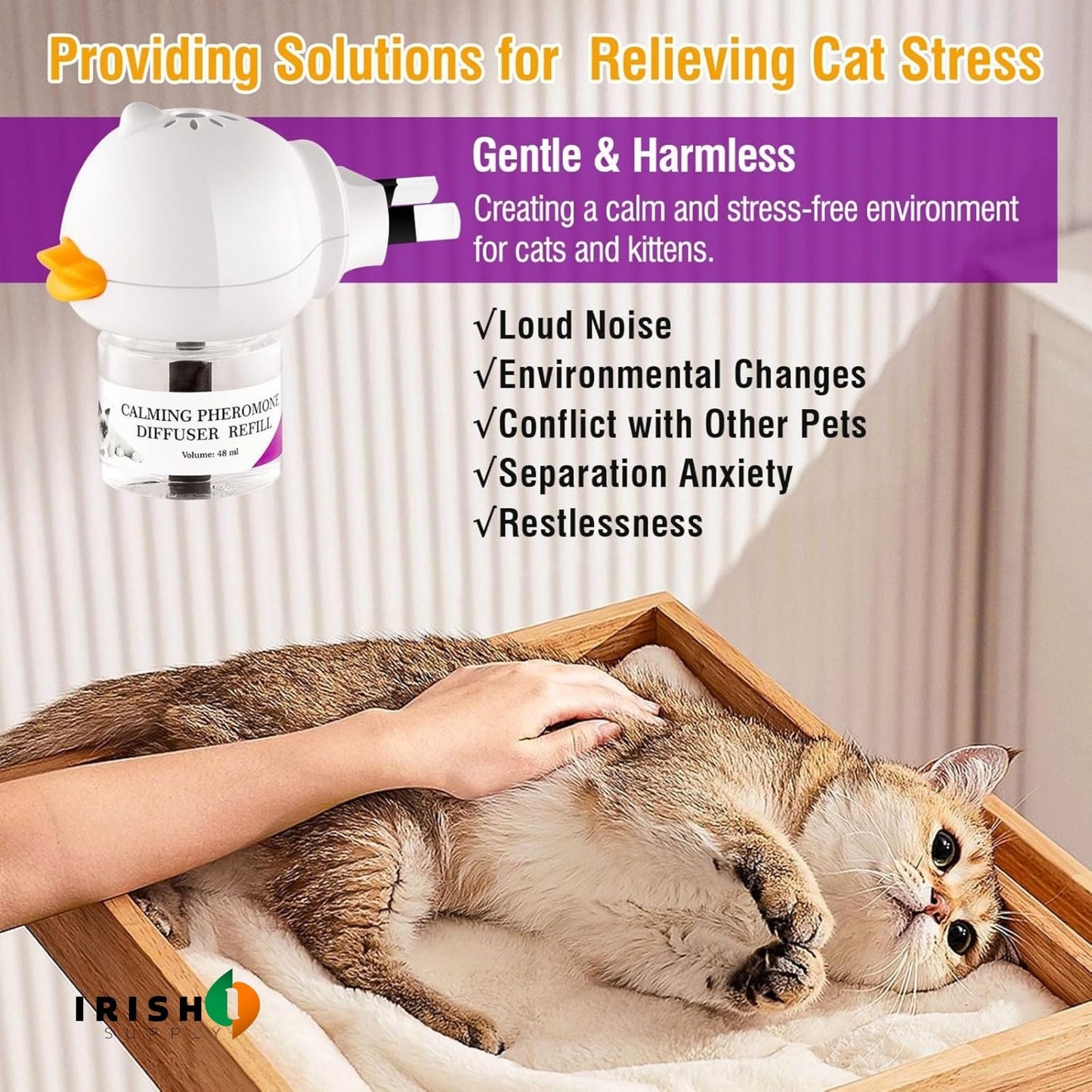 PURMIND Cat Calming Diffuser