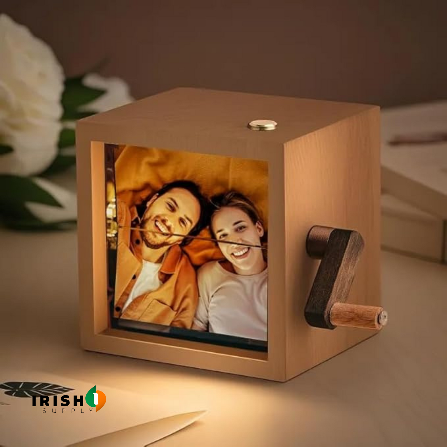 FLIPFRAME Mechanical Hand-cranked Flipbook Photo Album