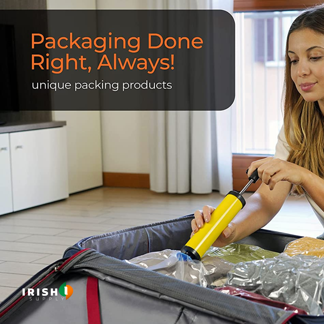 Irish Supply, SPACESQUEEZE Spacesaver Premium Vacuum Storage Bags