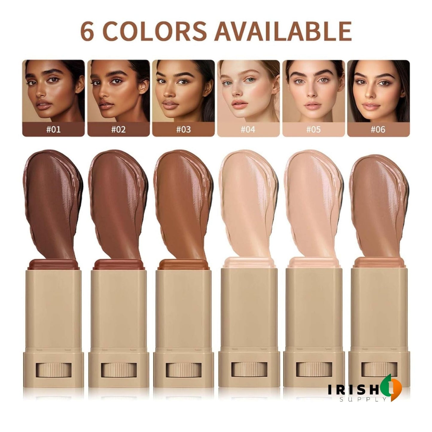 VELMORA High-Coverage Stick Serum Foundation