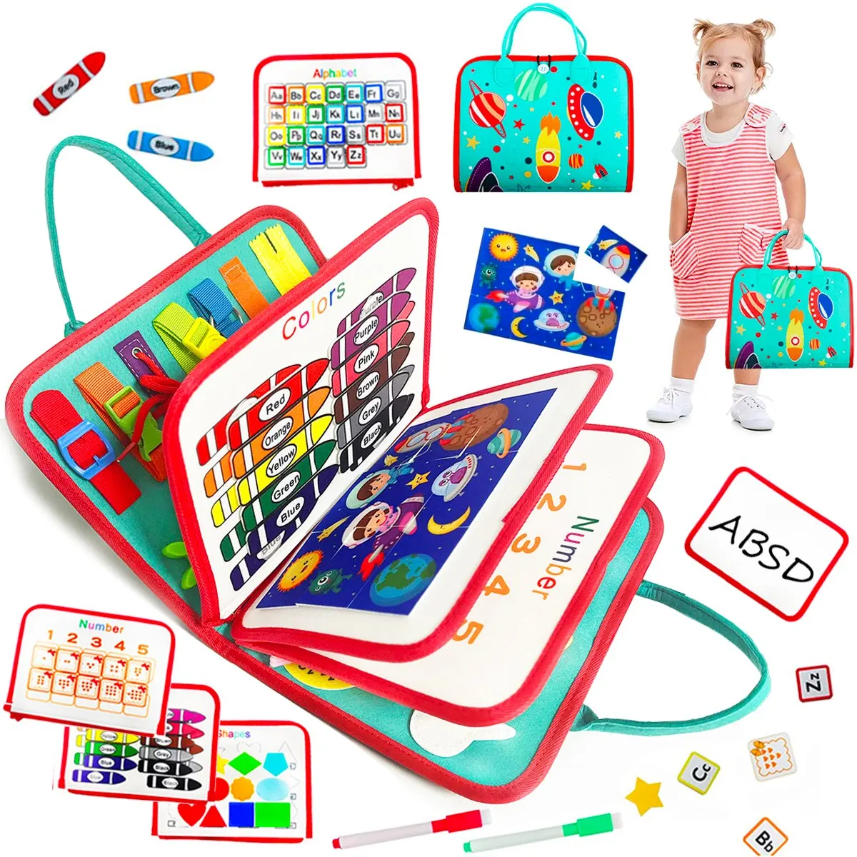 TODDLEPRO  Expert Montessori Activity Board
