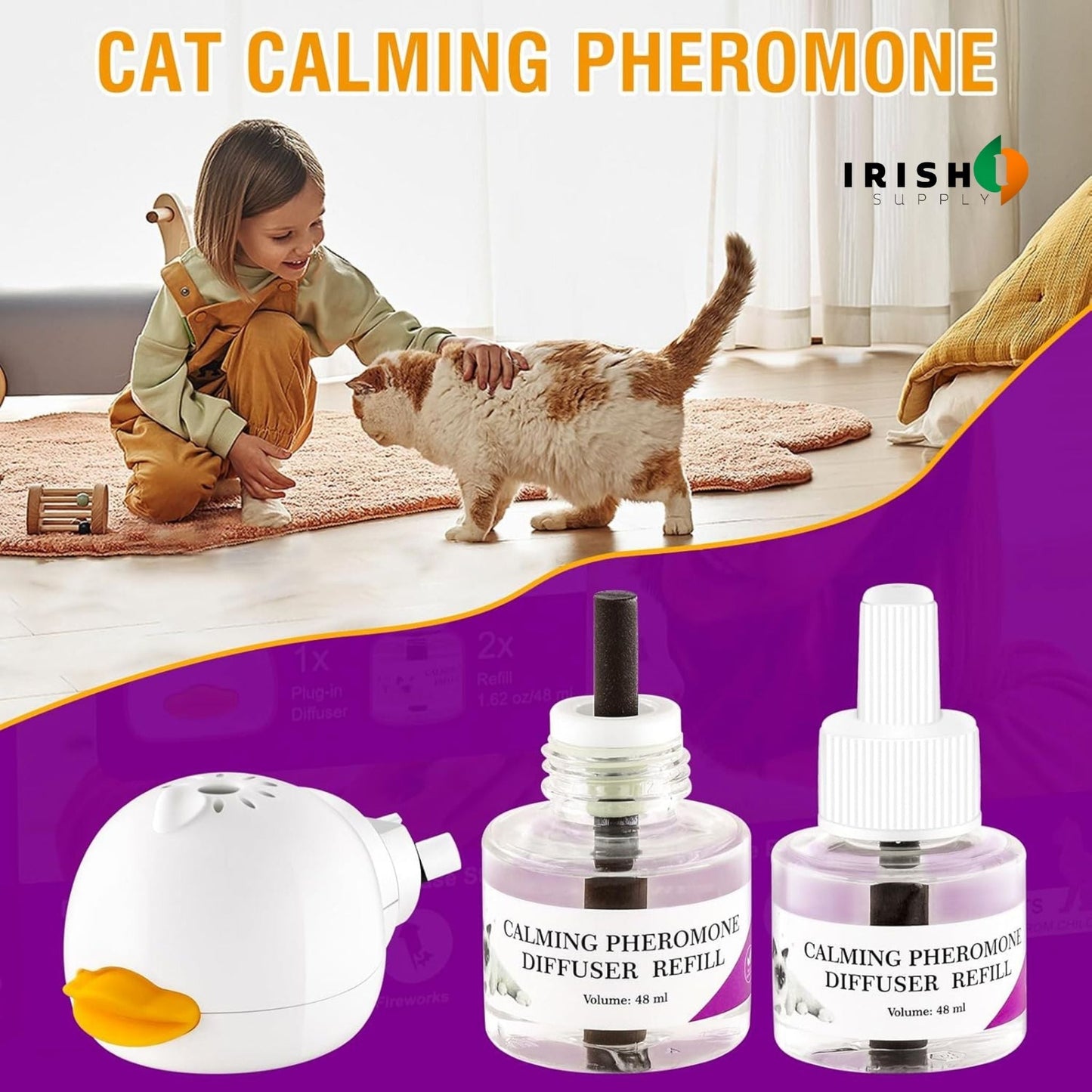 PURMIND Cat Calming Diffuser