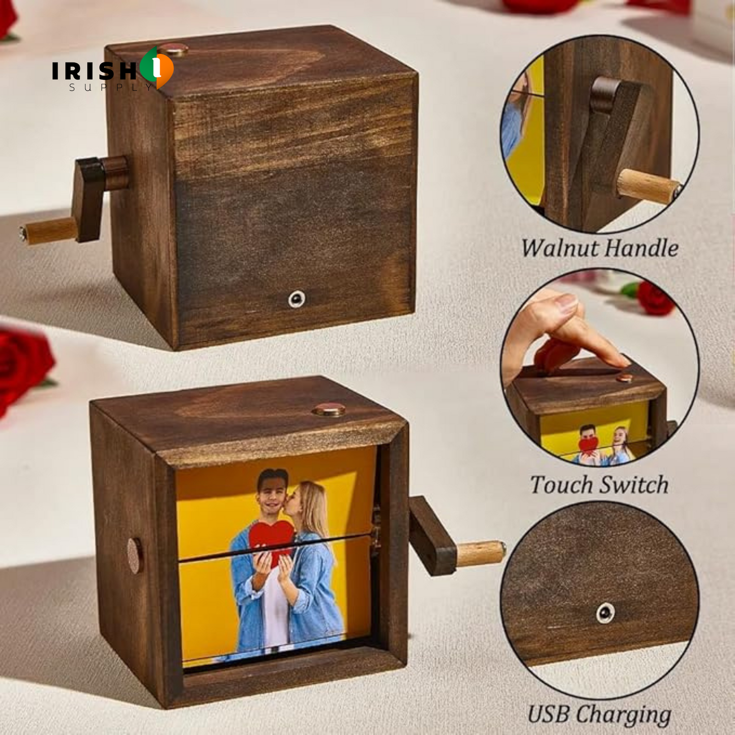 FLIPFRAME Mechanical Hand-cranked Flipbook Photo Album