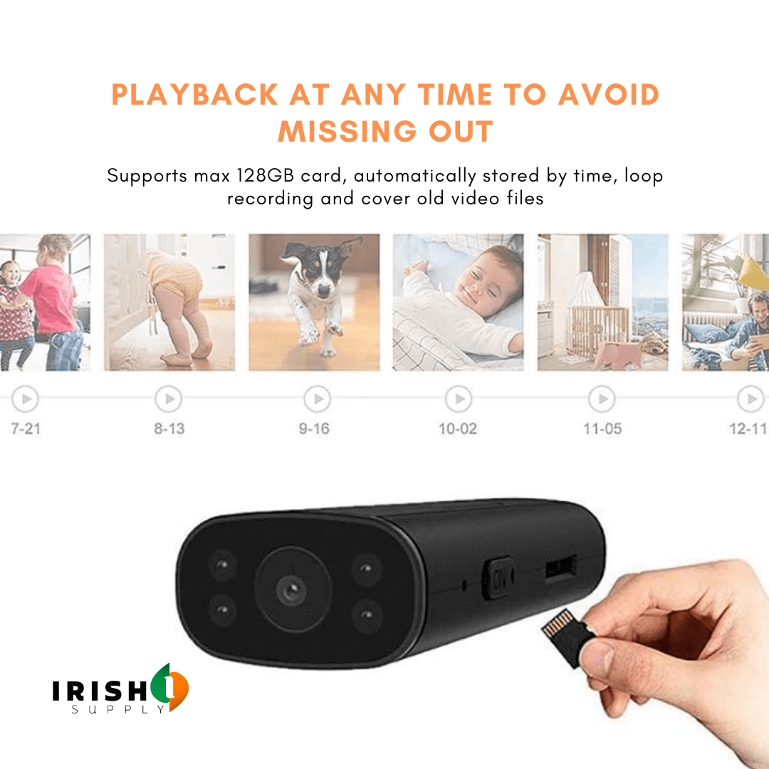 Irish Supply, VIEWA  Miniature Portable Wi-Fi Camera