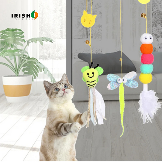 KITTYTETHER Hanging Door Type Interactive Kitten Toy