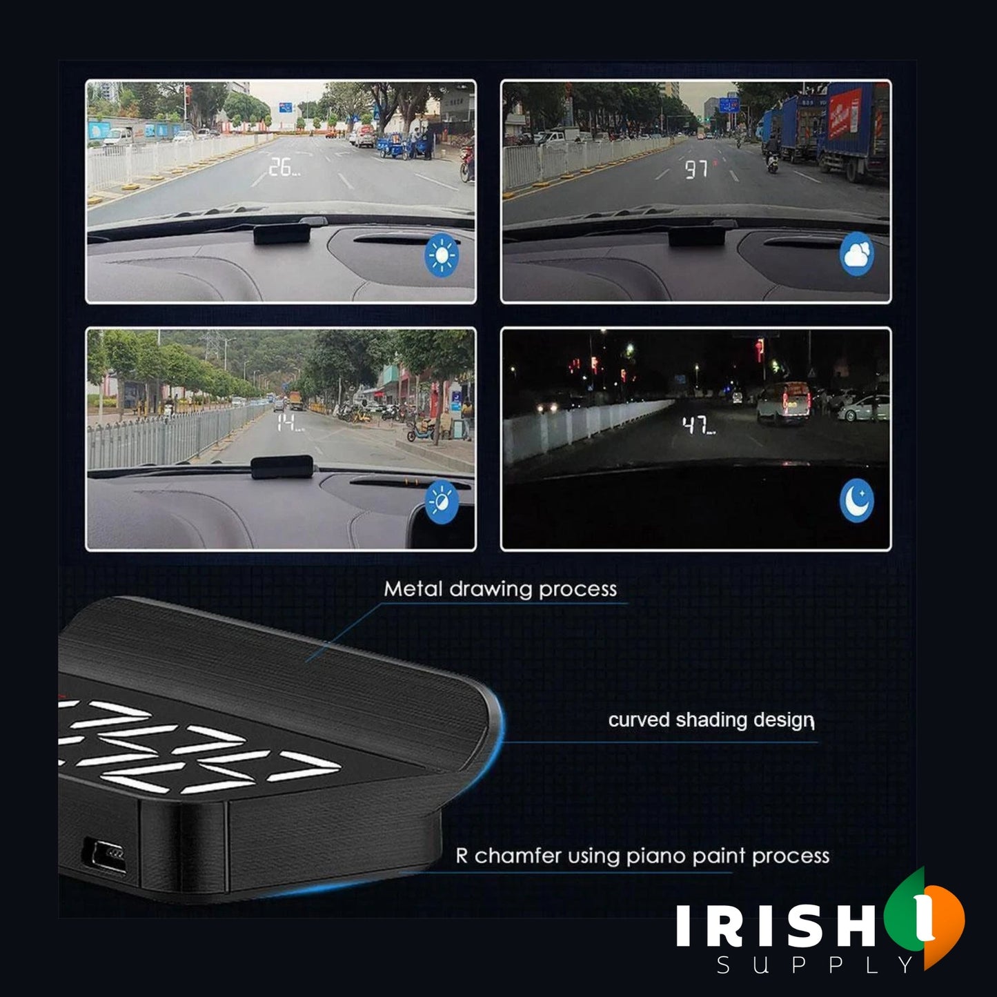 DRIVISOR Smart HUD Display System