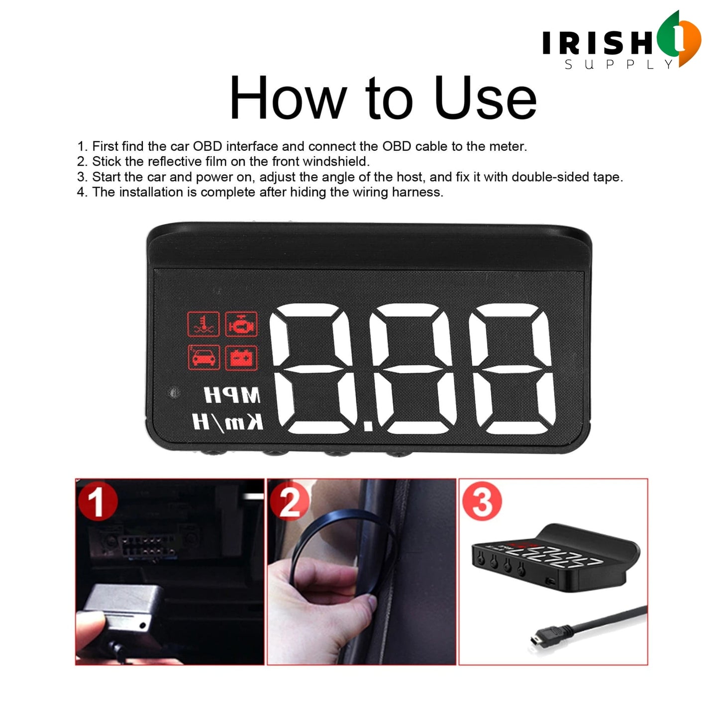 DRIVISOR Smart HUD Display System