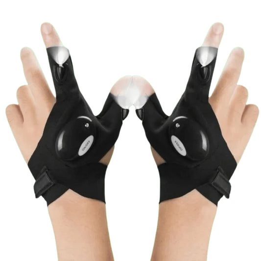 FINGERBEAM Premium LED Lights Waterproof Gloves