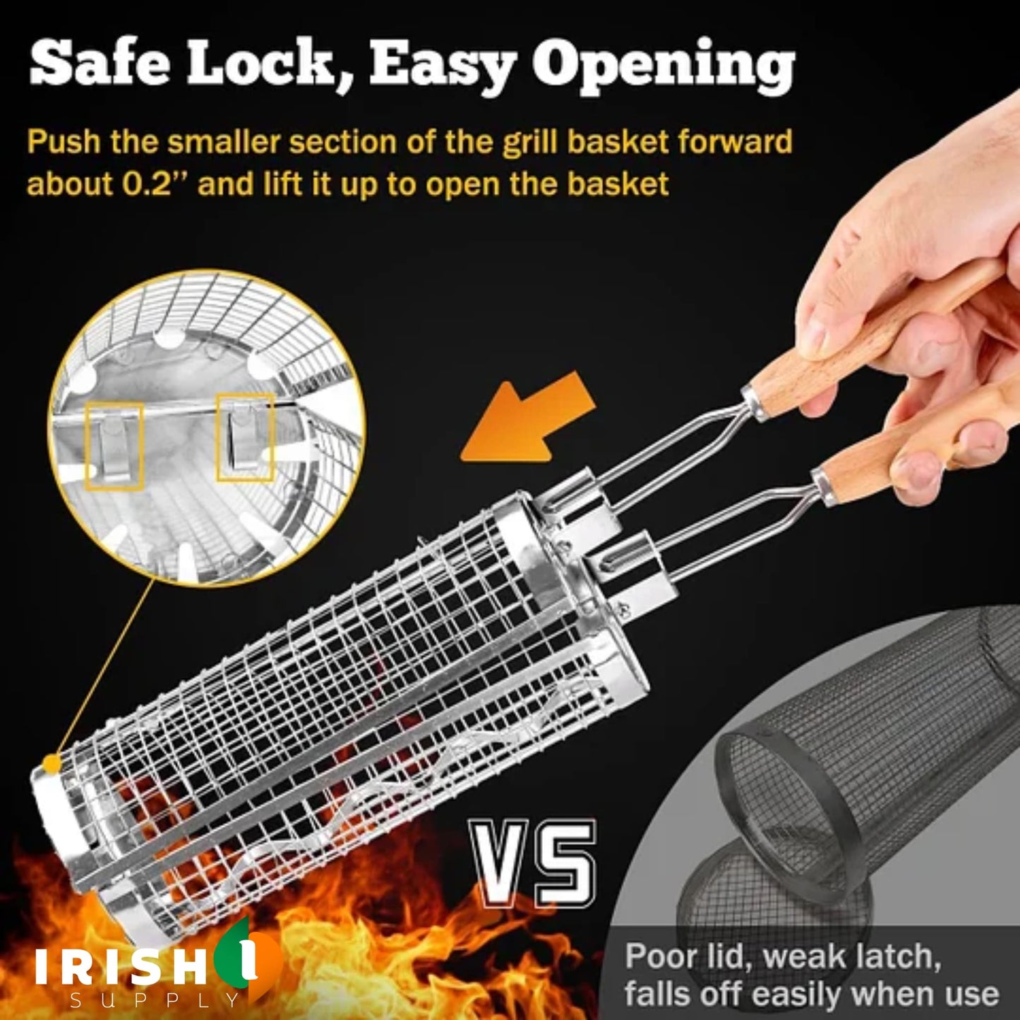 GRILLCORE 360° Rotating BBQ Rack